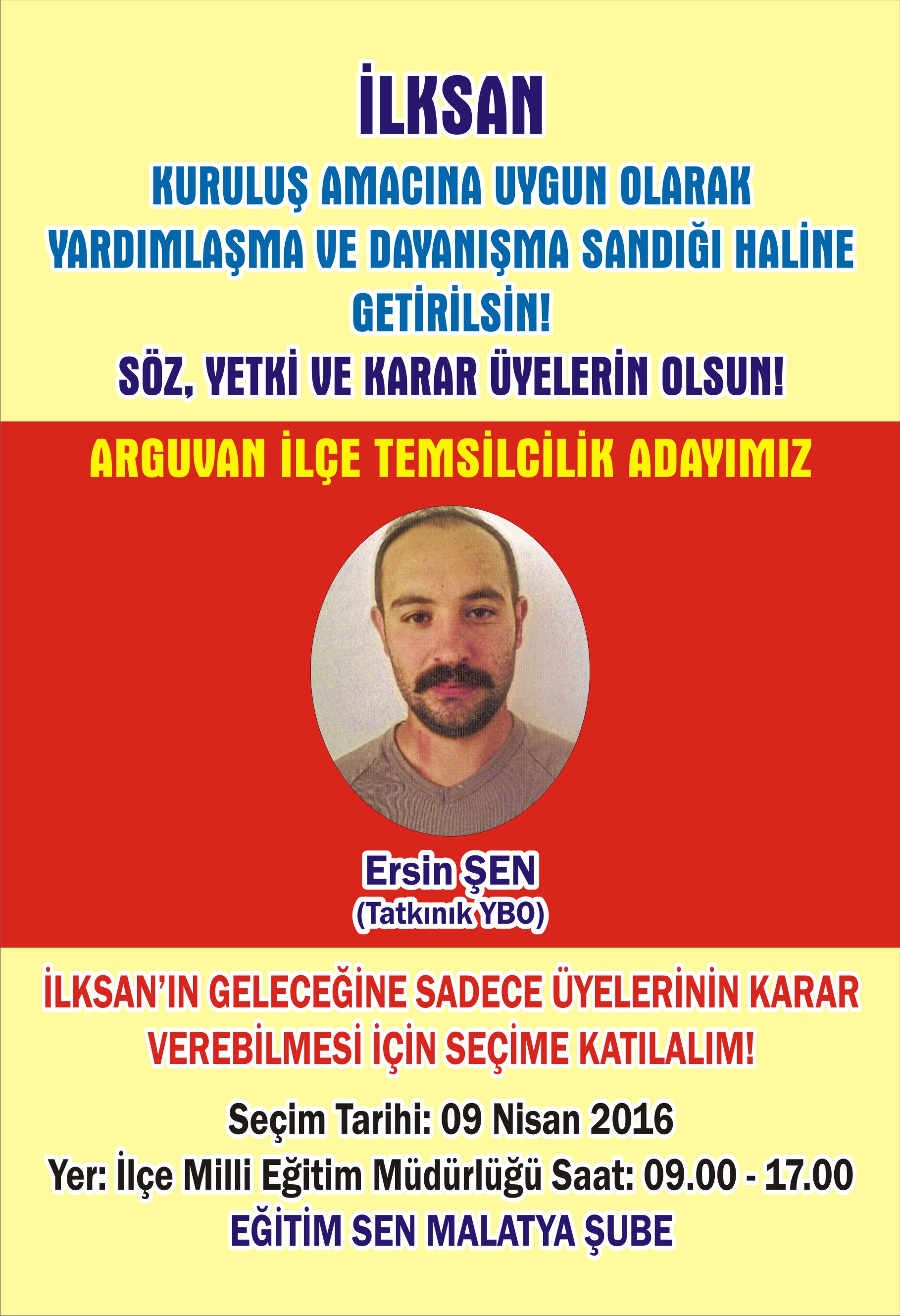 İLKSAN 2016 Seçim Arguvan
