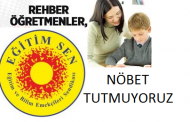 REHBER ÖĞRETMENLERİN DİKKATİNE