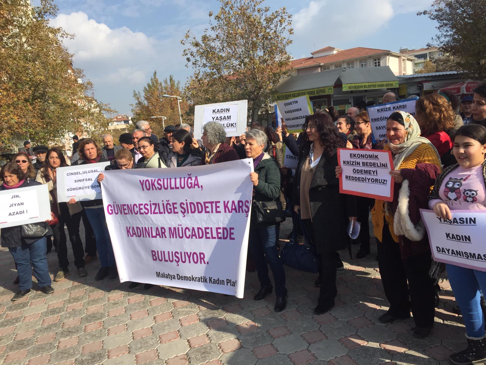 ŞİDDETE KARŞI KADINLAR MÜCADELEDE BULUŞUYOR!