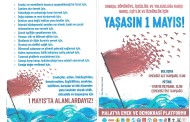 1 MAYIS'TA ALANLARDAYIZ!