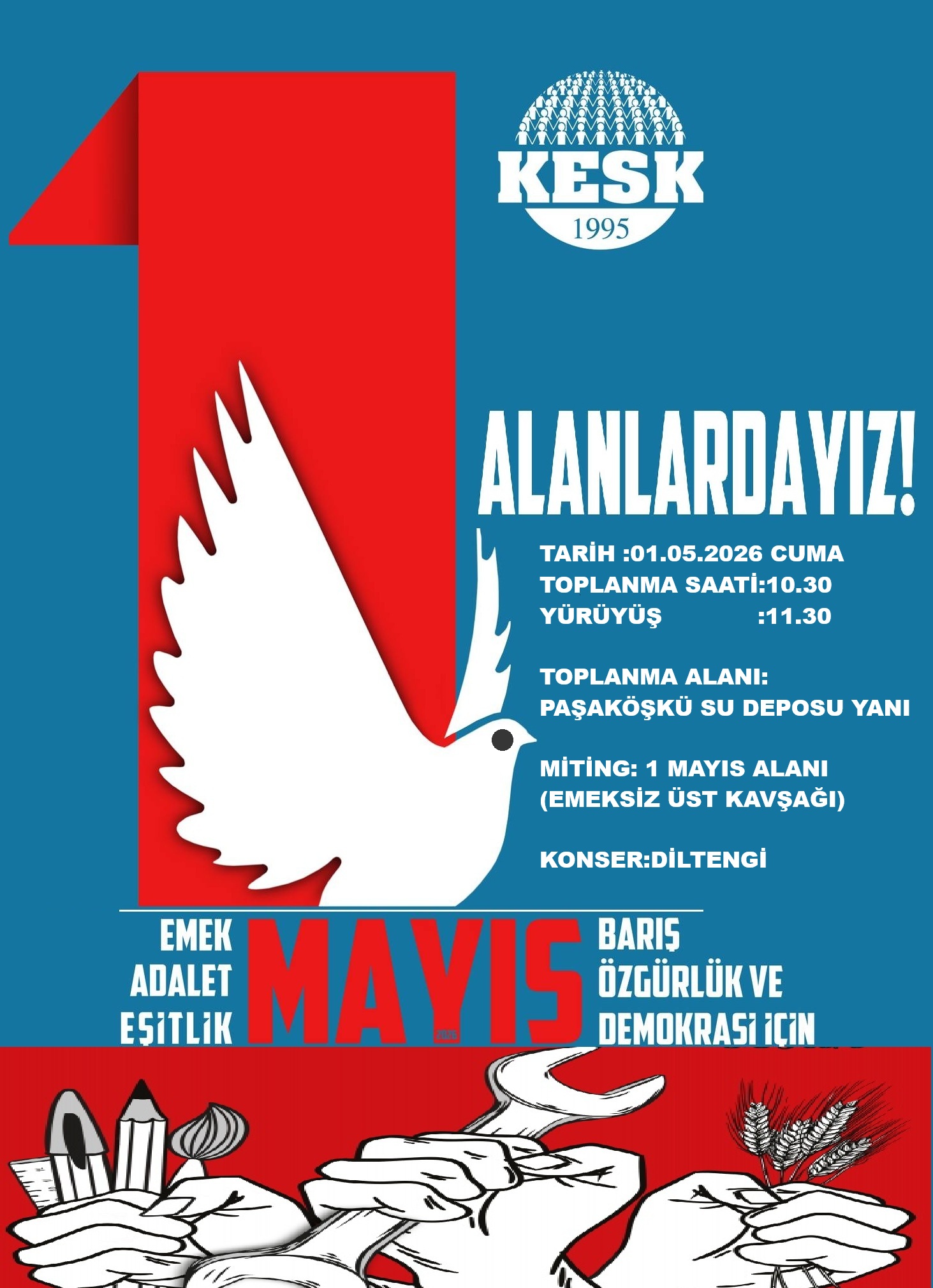 1 MAYISA ÇAĞRI